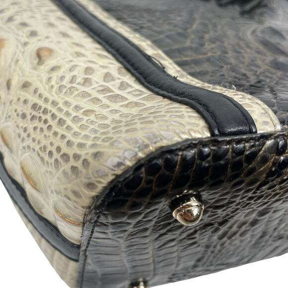 Brahmin Medium Asher Tote Bag Graphite Crestview Melbourne Shoulder Bag - Picture 6 of 11